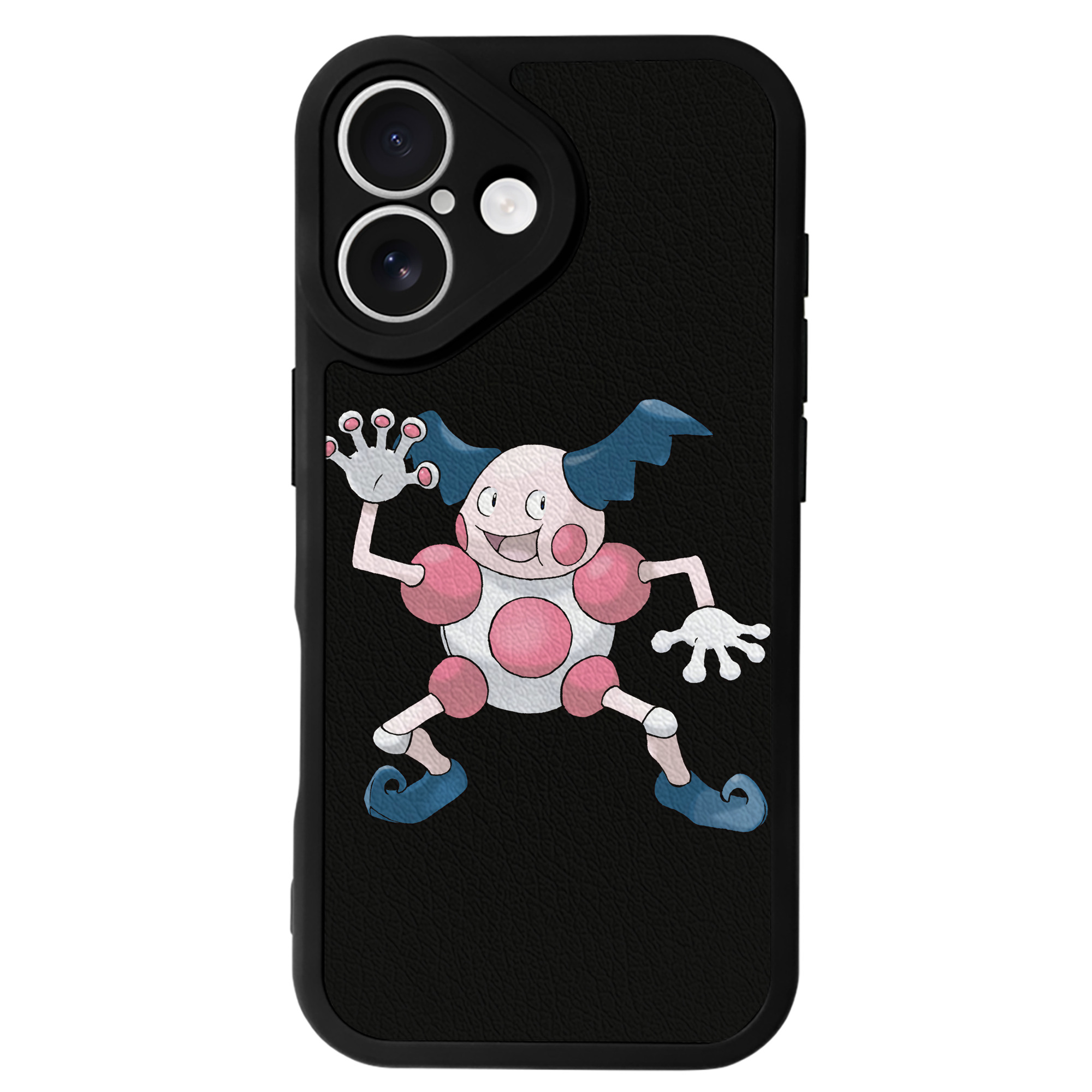 （画像用） ポケットモンスター Pokémon 【iPhone 16シリーズ対応】シリコンスマホケース（レザー調） 材質：シリコン